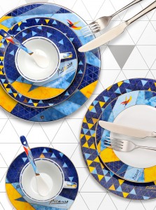 
   Picasso "Flying" series tableware set
  