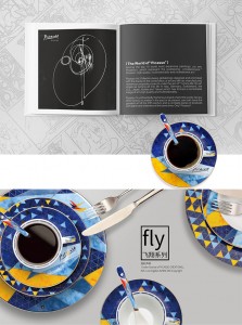 
   Picasso "Flying" series tableware set
  